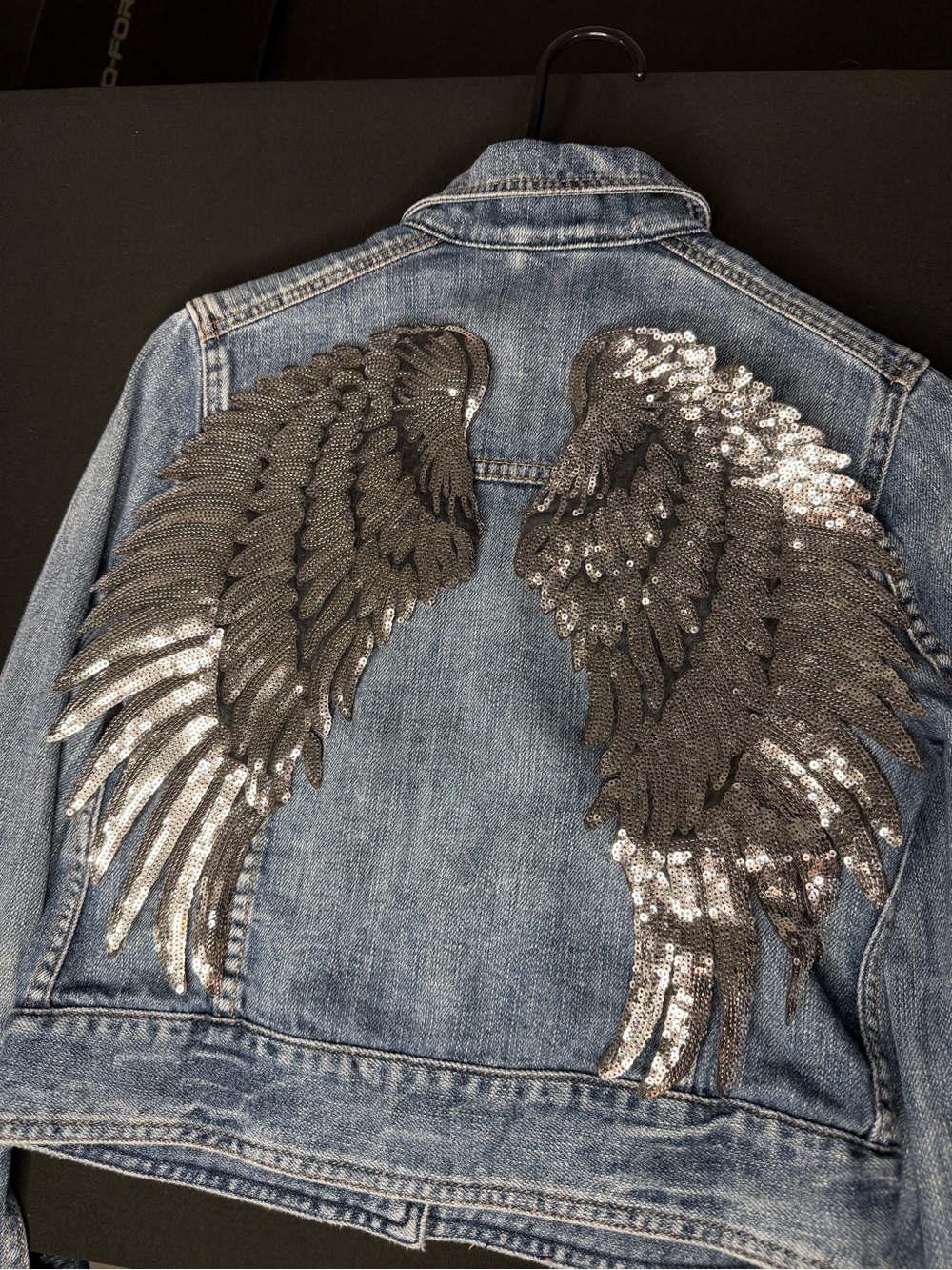 Sequin Angel Wings patch